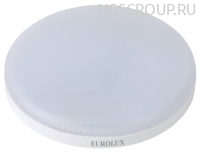 Лампа светодиодная LL-E-TAB-9W-230-4K-GX53 (таблетка, 9Вт, нейтр., GX53) Eurolux