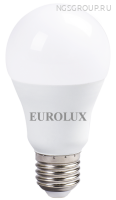 Лампа светодиодная EUROLUX LL-E-A60-15W-230-2,7K-E27