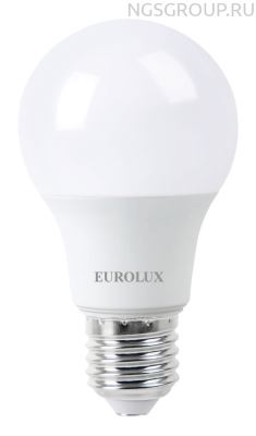 Лампа светодиодная LL-E-A60-11W-230-6K-E27 (груша, 11Вт, холод., Е27) Eurolux