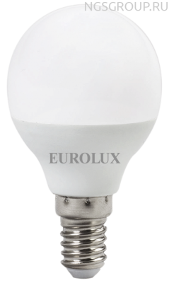 Лампа светодиодная EUROLUX LL-E-G45-7W-230-2,7K-E14