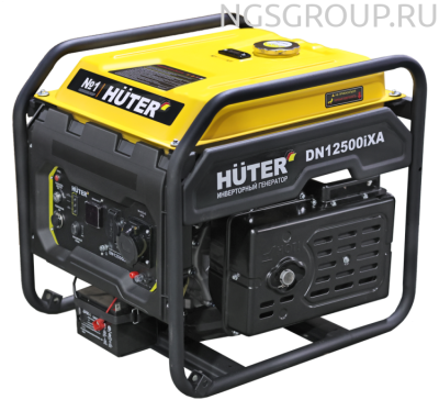Инверторный генератор Huter DN12500iXA (электростартер)