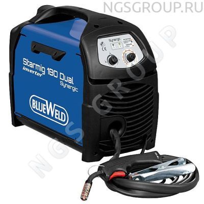 Сварочный инверторный аппарат BLUEWELD Starmig 180 Dual Synergic