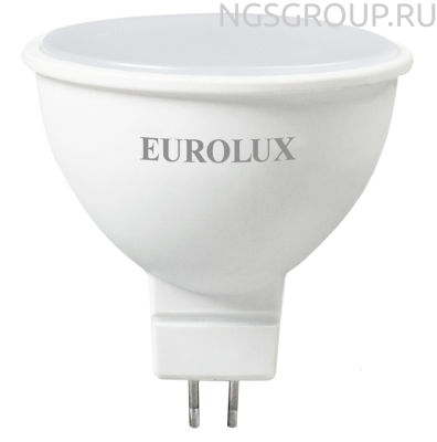 Лампа светодиодная EUROLUX LL-E-MR16-7W-230-4K-GU5.3