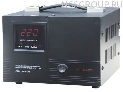 Стабилизатор напряжения РЕСАНТА АСН-1000/1-ЭМ